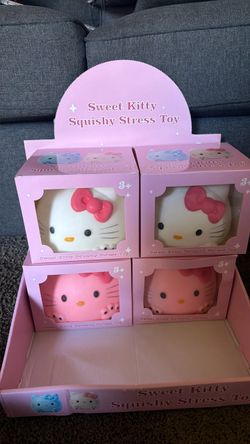 Sweet kitty squishy stress toys