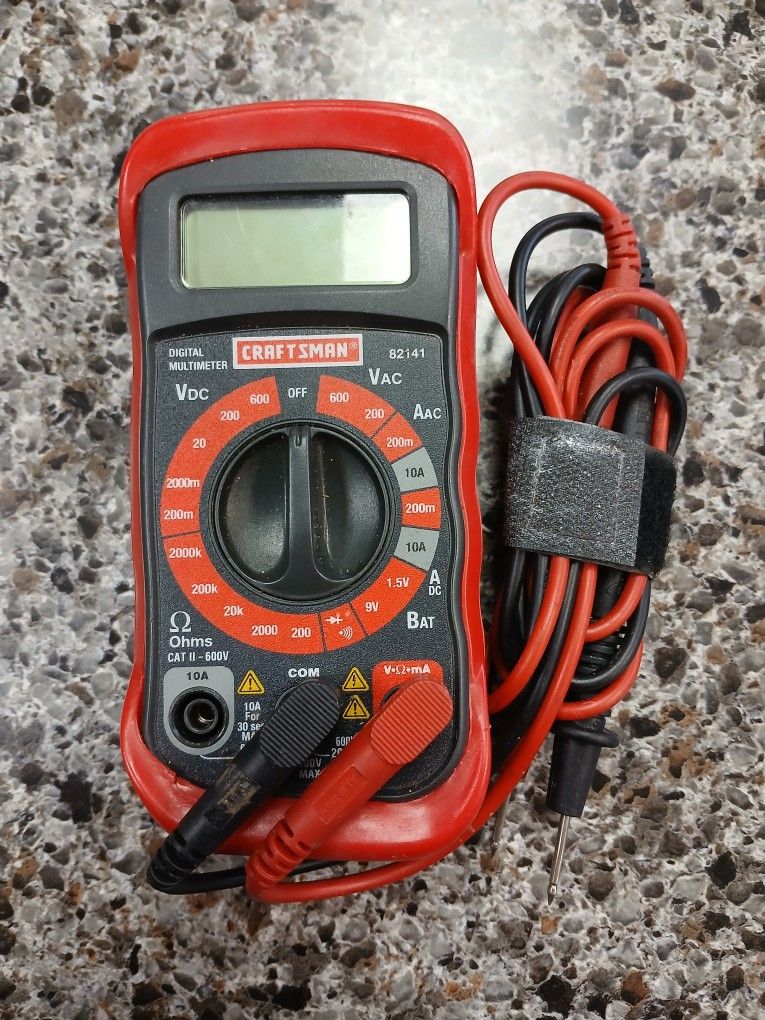 Digital Multimeter Craftsman 82141