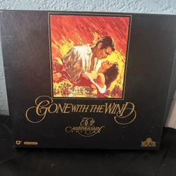 Gone With The Wind MGM Home Video 2 Tape VHS Box Set