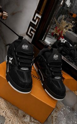 🚨NEW Louis Vuitton LV Skate Sneaker Black White🚨