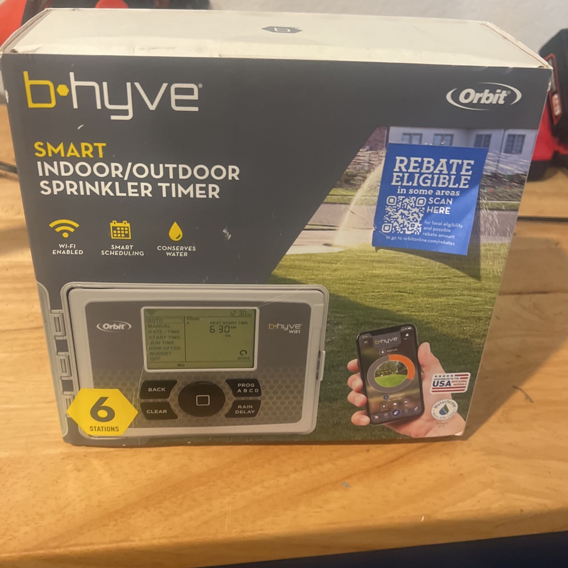 Orbit b-hyve Smart Indoor/outdoor Timer!