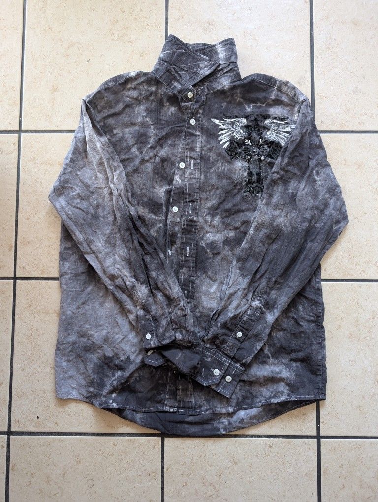Harley Davidson Button Up