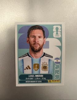 Messi Panini Sticker - FIFA World Cup 2026