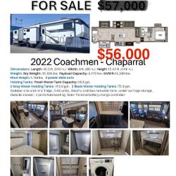 2022 Forest River Coachman Chaparral 