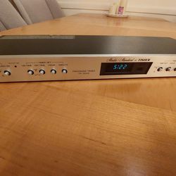 Fisher Stereo Timer And Clock TR-3000