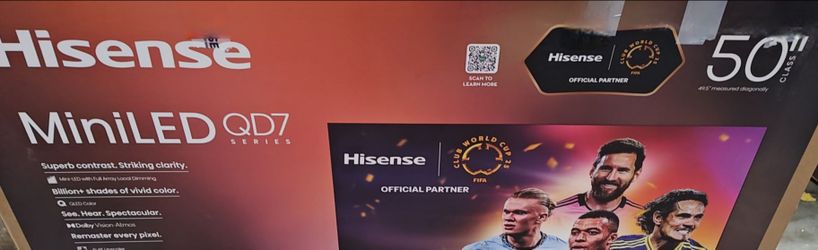 TV HISENSE MINI-LED (QD7)