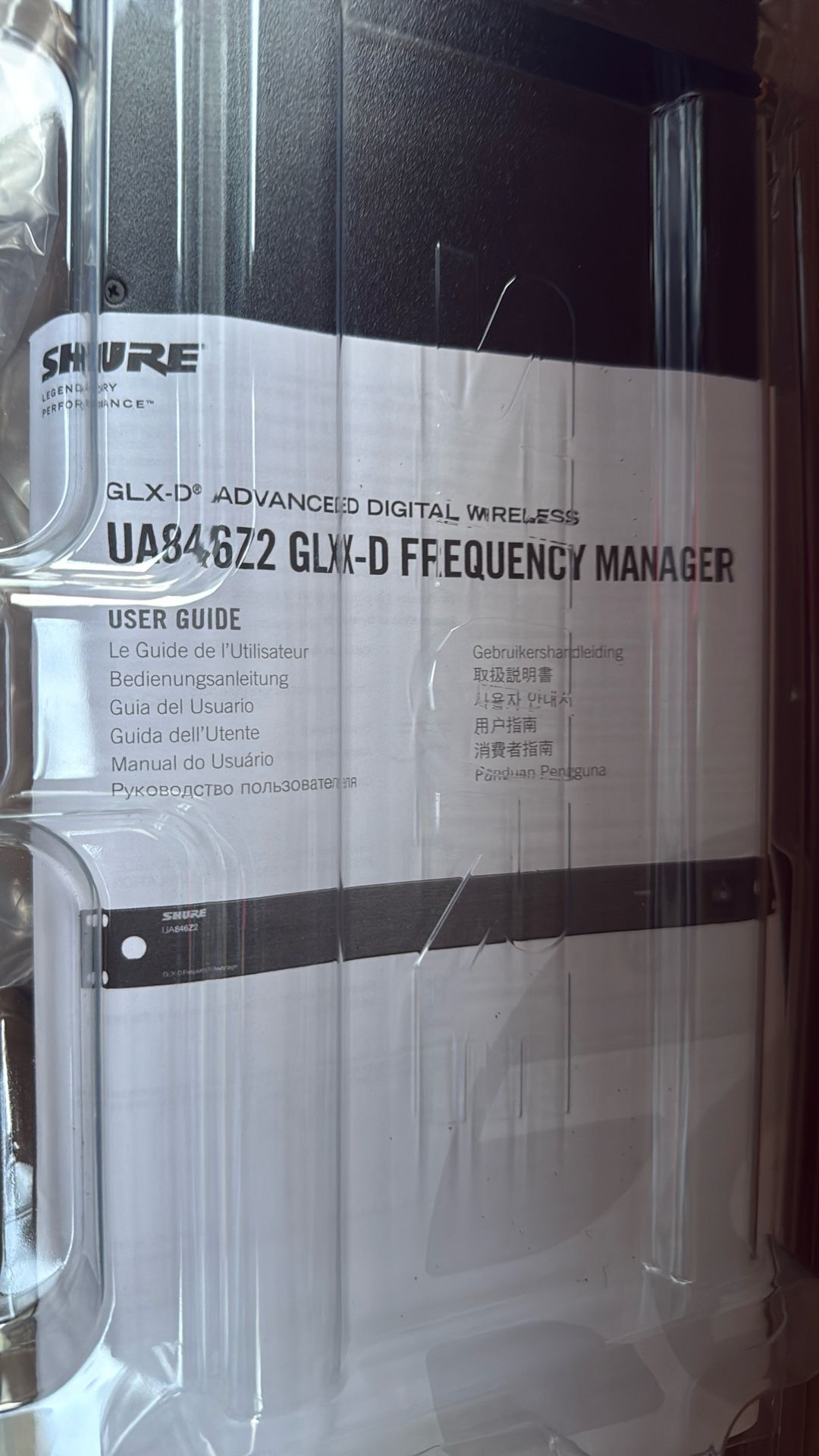 Shure UA84672 GLDX D FREQUENCY MANAGER