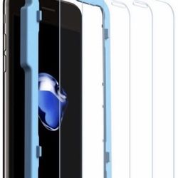 Brand new HD Tempered Glass Screen Protector for iPhone 8 Plus/7 Plus/6 Plus/6s Plus (3 Pack)