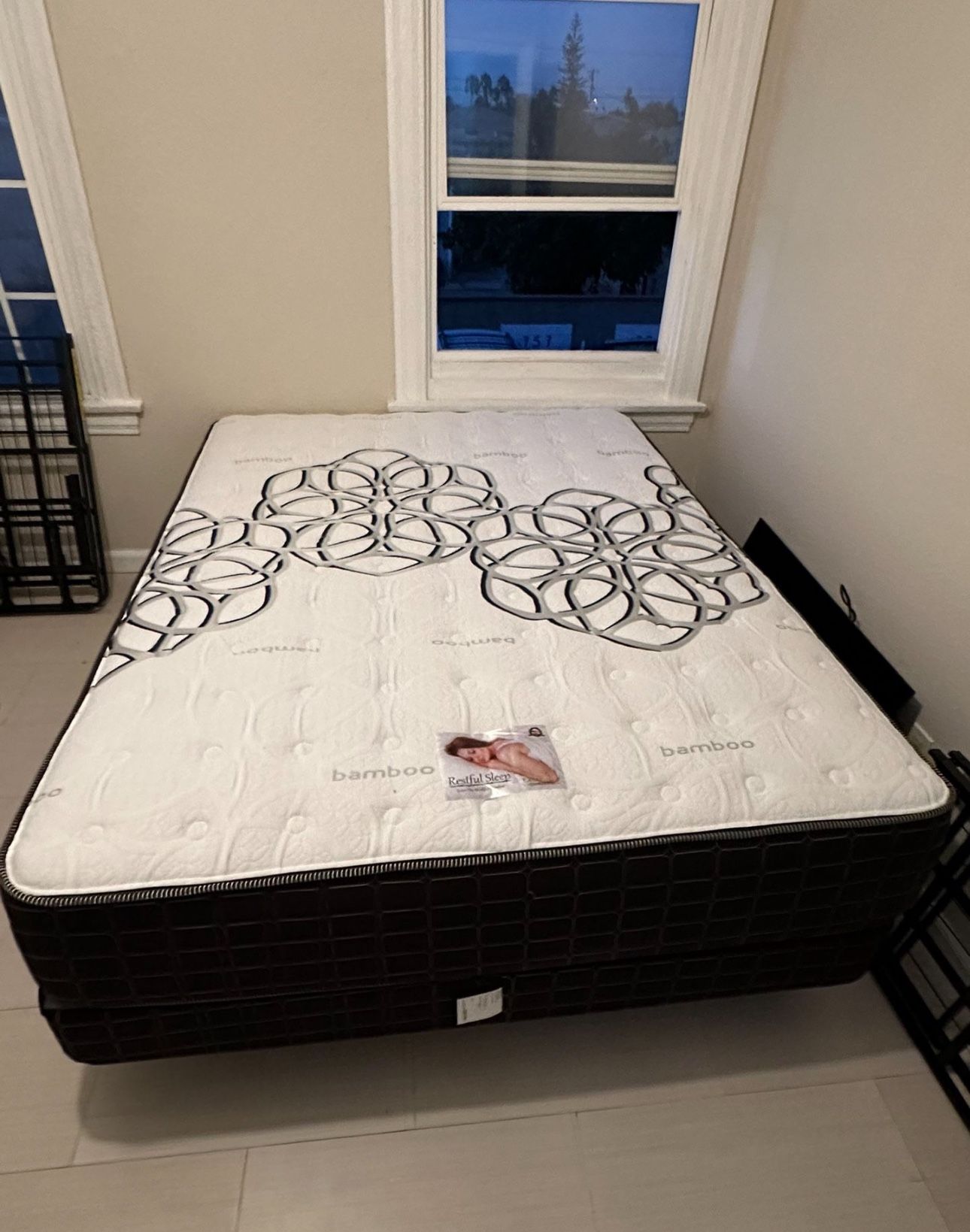 Full Size Mattress Pillow Top New 12”