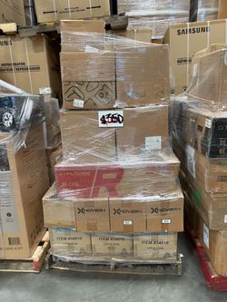Liquidation Pallets for Live Auctions and Resale