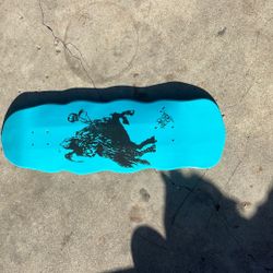 Custom Shaped And Signed 9.5 Skate Deck