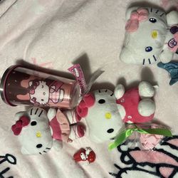 Hello Kitty Plushie & items