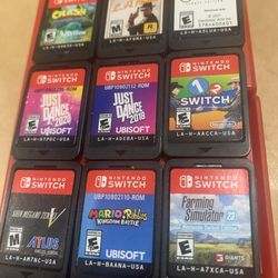 Nintendo switch $ 25.00 EACH GAME