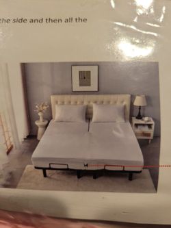 Queen Mattress Protector, Split Top, Brand New