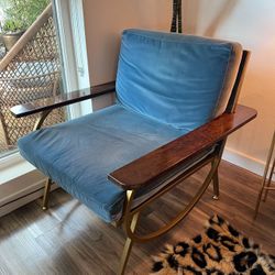 Norvell Velvet Armchair