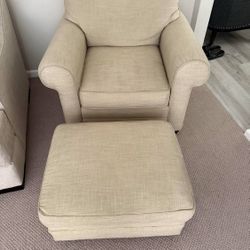 FREE Chair and Ottoman 