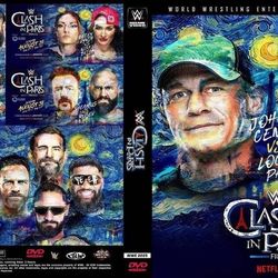 Wwe Clash In Paris 2025 With Countdown W/dvd Case 2 Disc Dvd