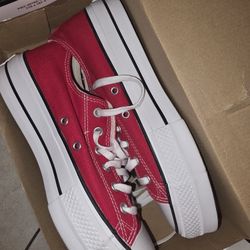 Platform Red Converse