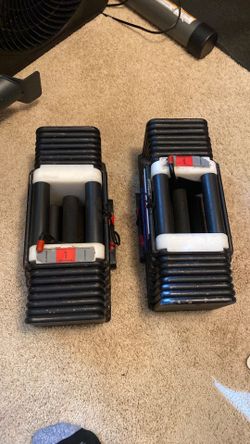 O.B.O. Adjustable block weights 5-85lbs each.