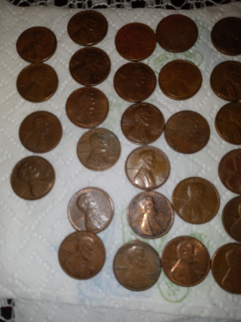 Old Penny's. Up G or Sale Year 1962 To 1988