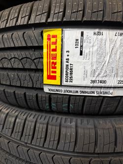 Pirelli Scorpion AS+3 225/65R17 All-Season Tire