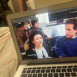 MacBook With A Crack On The Screen 