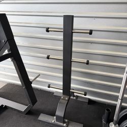 Limited time sale‼️New heavy duty rack for olympic plates. New in box. $75