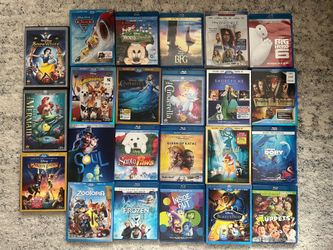 Blu Ray Disney Movies $5 each or $25 for 6pcs