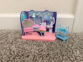 Gabby’s Dollhouse - Mercat’s Primp and Pamper Bathroom Playset