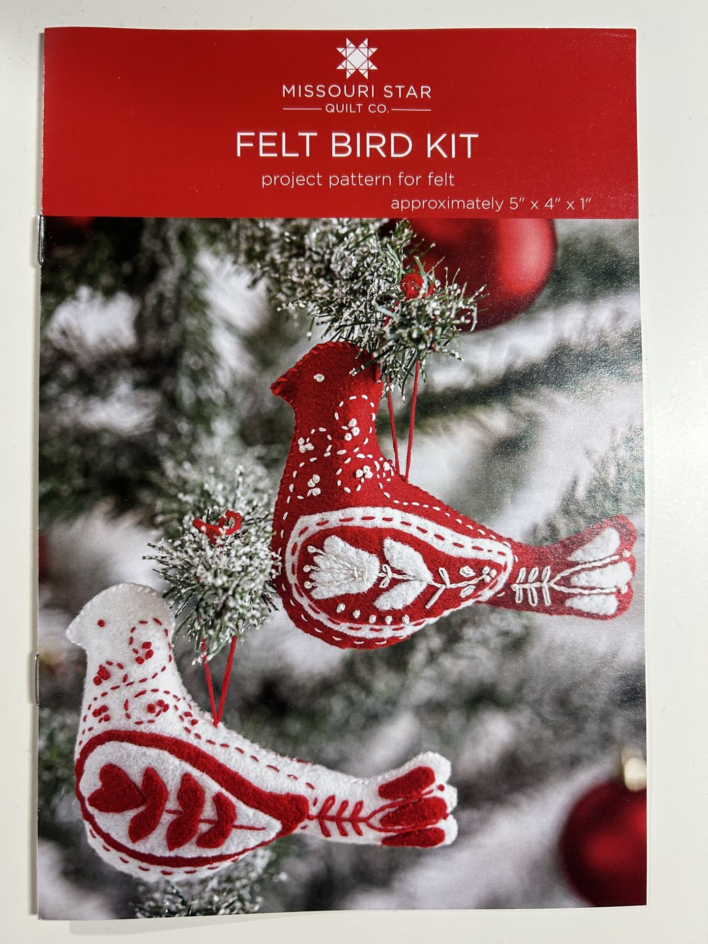 Felt Bird Ornament Kit