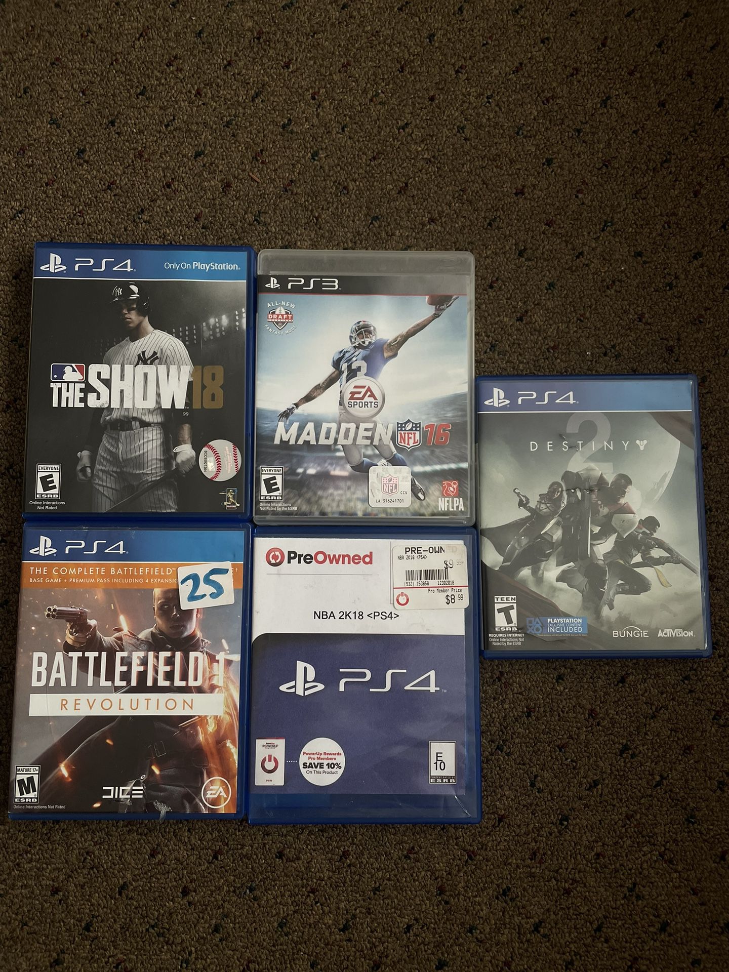 PS4 And PS3 Games