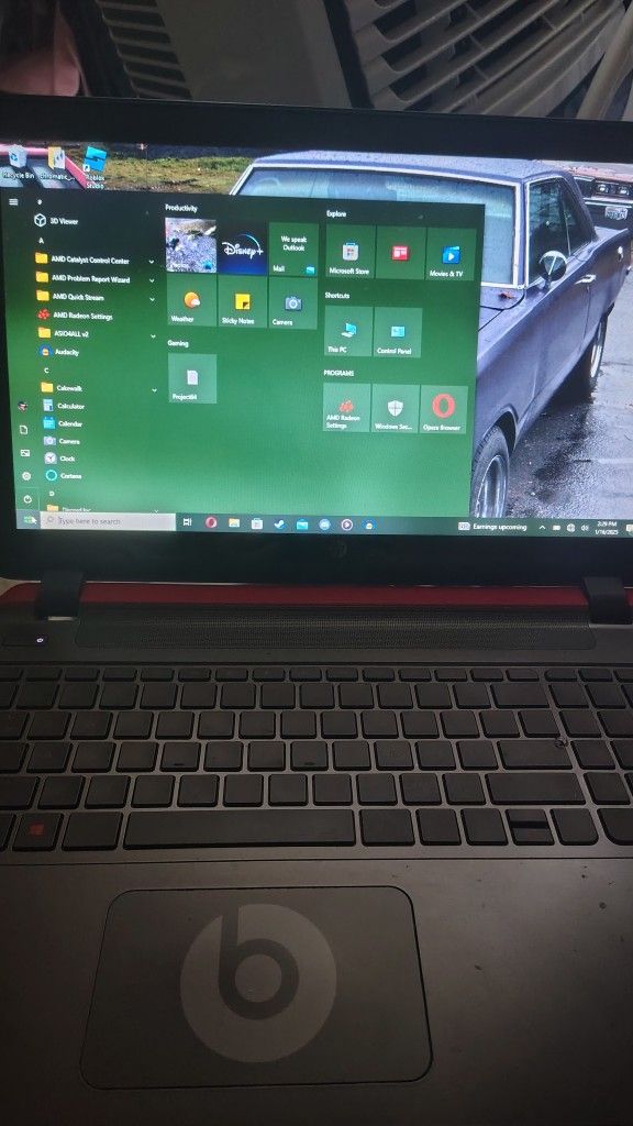 HP Beats by Dre Special Edition 15 Laptop 15.6" Screen 16gb RAM