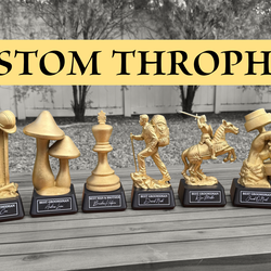 Custom Gold Trophies – Personalized Gifts (Groomsmen, Birthdays, Events)