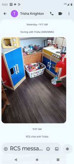 Wooden kitchen set