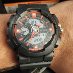 New Activa Pixel By Invicta 50mm Digital and Analog Watch