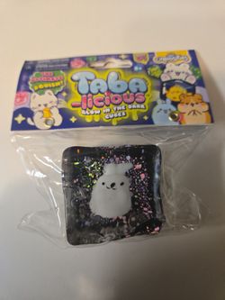 Squishy glow in the dark cube