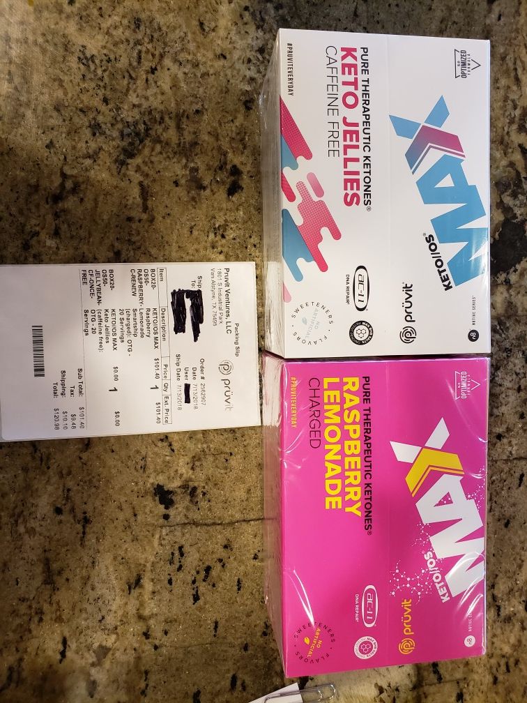 Pruvit Raspberry Lemonade Ketones