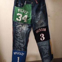 One Of A Kind Jersey Outfit Double Stitched Made With Real Jerseys