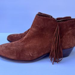Sam Edelman Size 11 Suede Ankle Boots