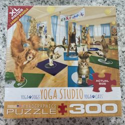 Yoga Studio 300 Piece XL Jigsaw Puzzle