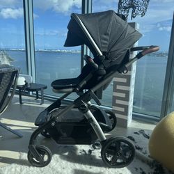 Silver Cross Wave Luxury Single To Double Stroller + 2nd Seat Adapters – Excellent Condition 