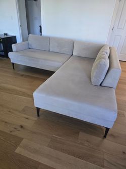 West elm sectional