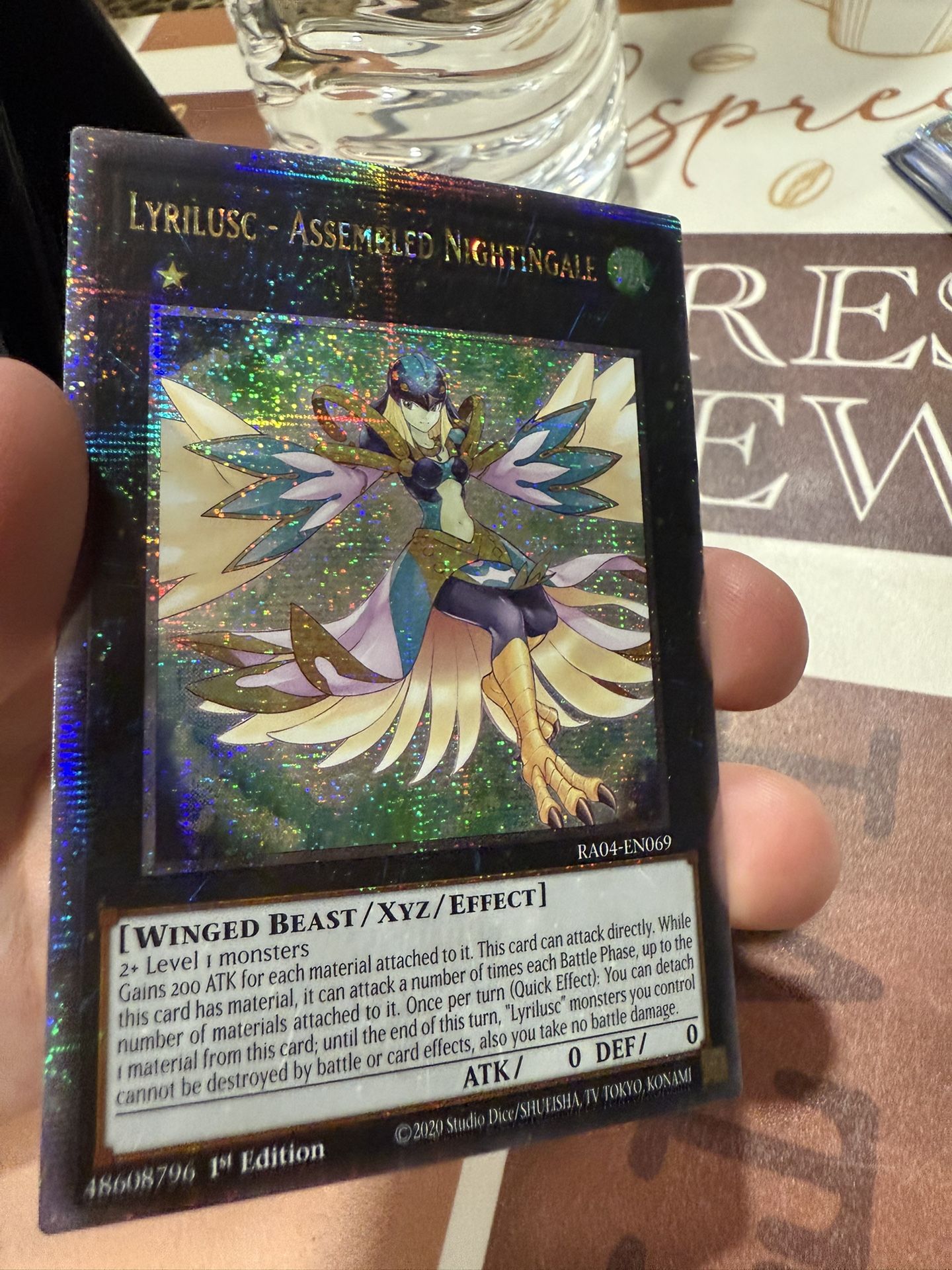 Yu Gi Oh “Lyrilusc -assembled Nightingale