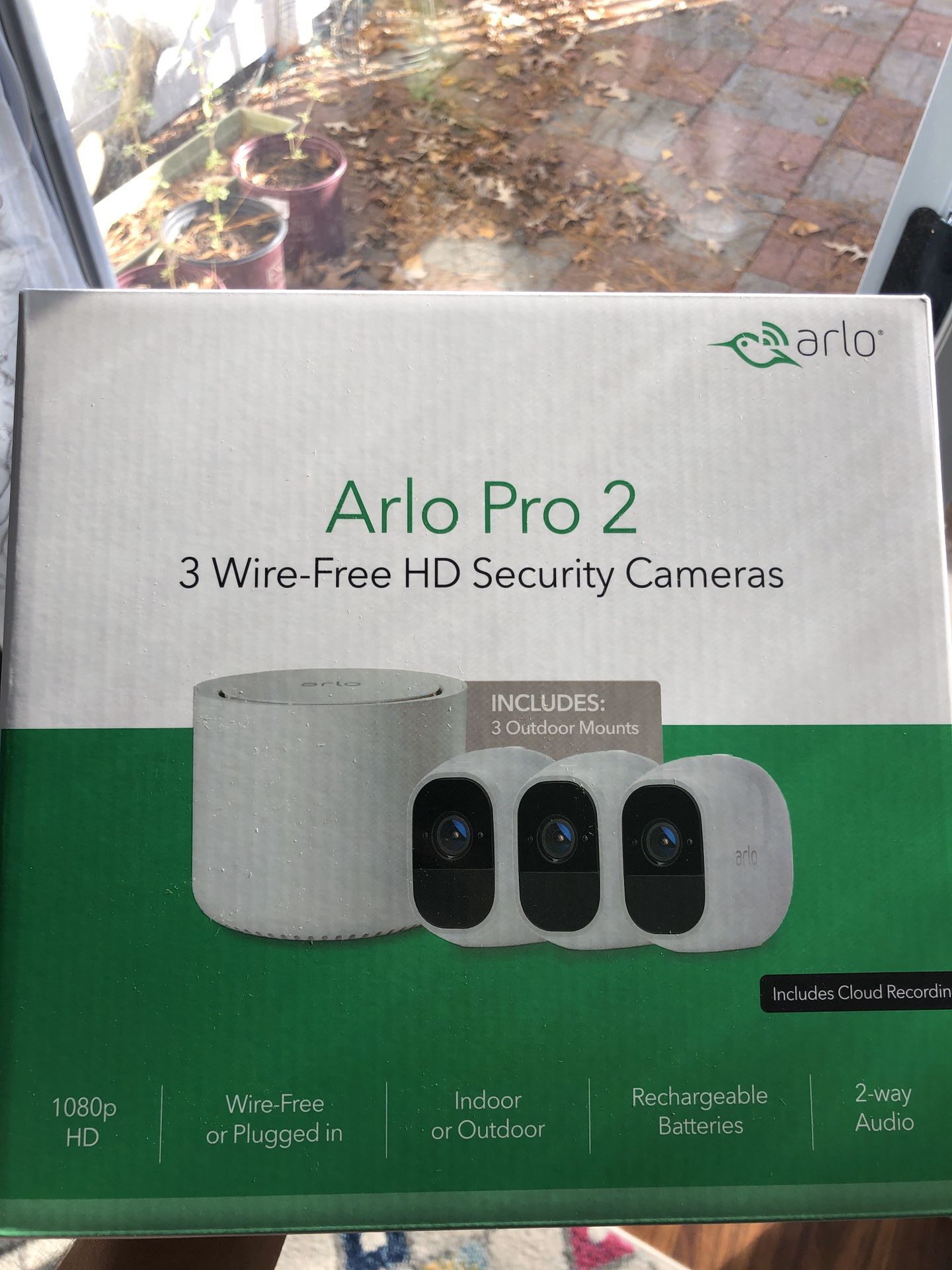 Arlo Pro 2 Wire-Free HD 3 Pack Security Camera