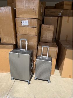 Aluminum frame luggage