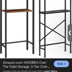 Over The Toilet Storage, 3-Tier Bathroom Organizer Shelf Over Toilet, 