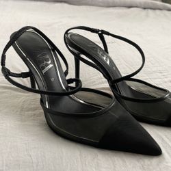 Zara Black Heels Size 37
