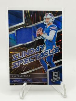 Josh Allen Spectra Patch Hyper Prizm /75