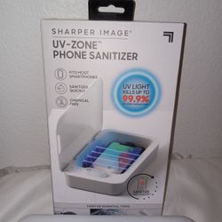 UV-ZONE PHONE SANITIZER, NEW IN THE BOX