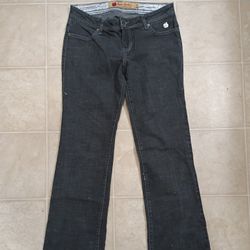 Apple Bottoms Black Bejeweled Denim